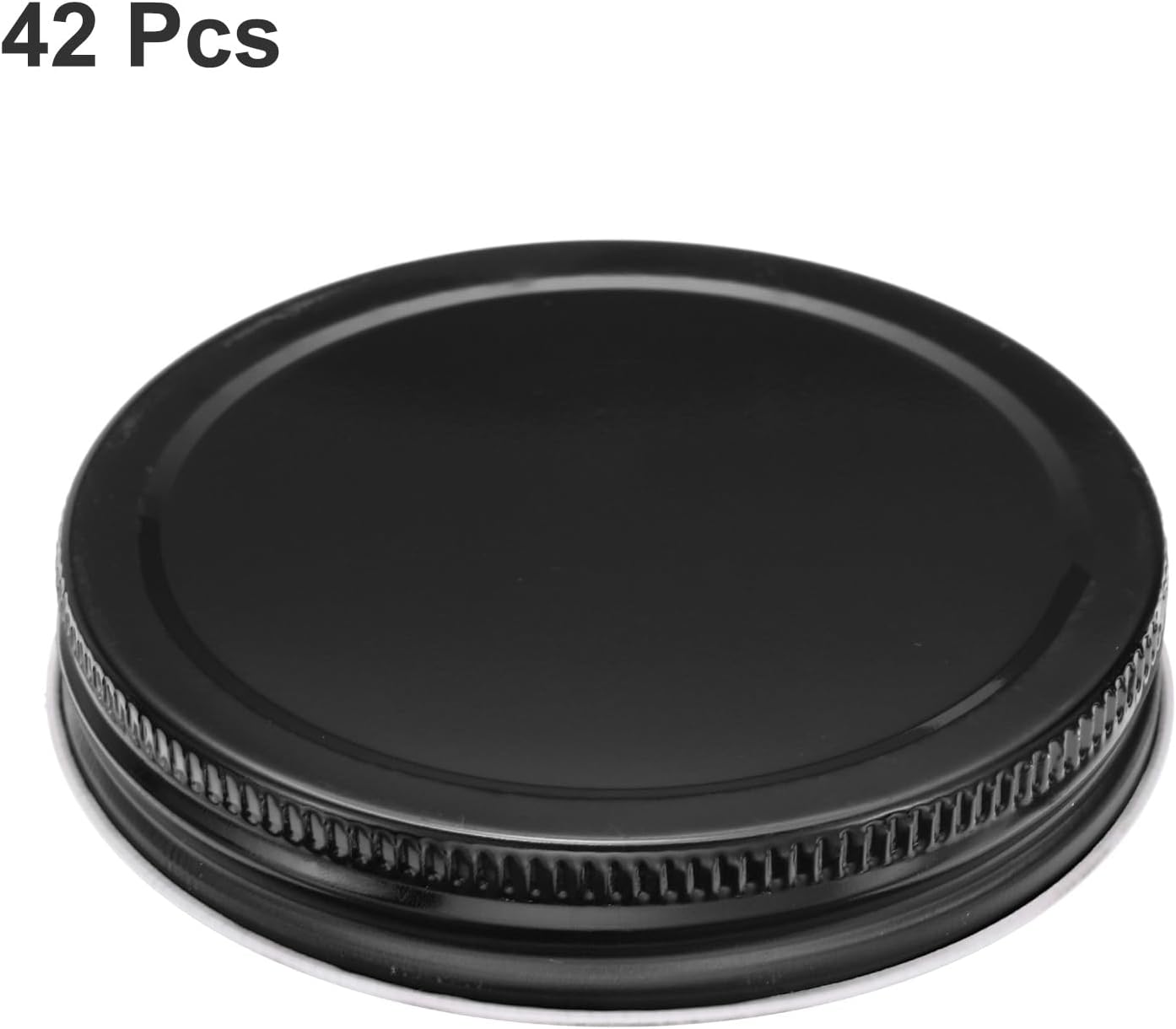 Uxcell 42-Piece Wide Mouth Mason Jar Lids Airtight Leak-Proof