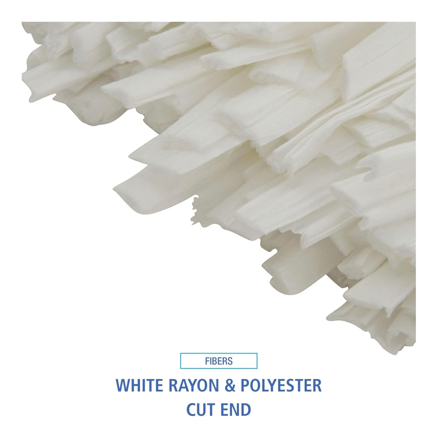 Boardwalk Cut-End Wet Mop Head No 24 White 12Carton