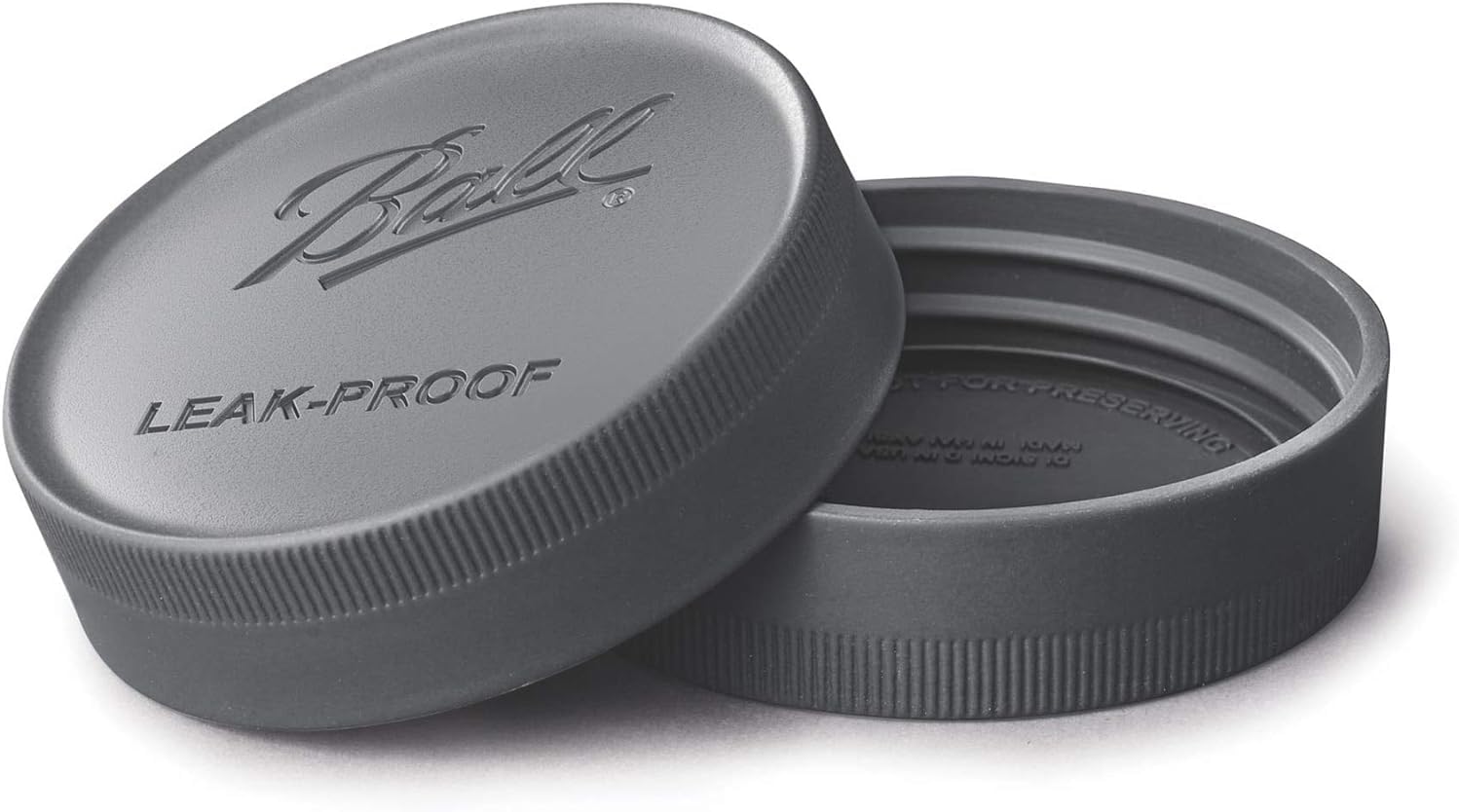 Ball Leak-Proof Plastic lids for Mason Jars Pack of 6
