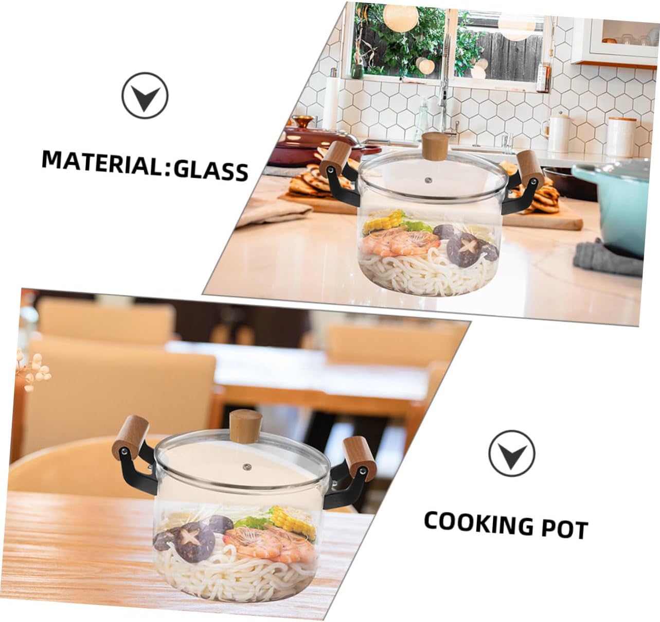 Cabilock Glass Stew Pot