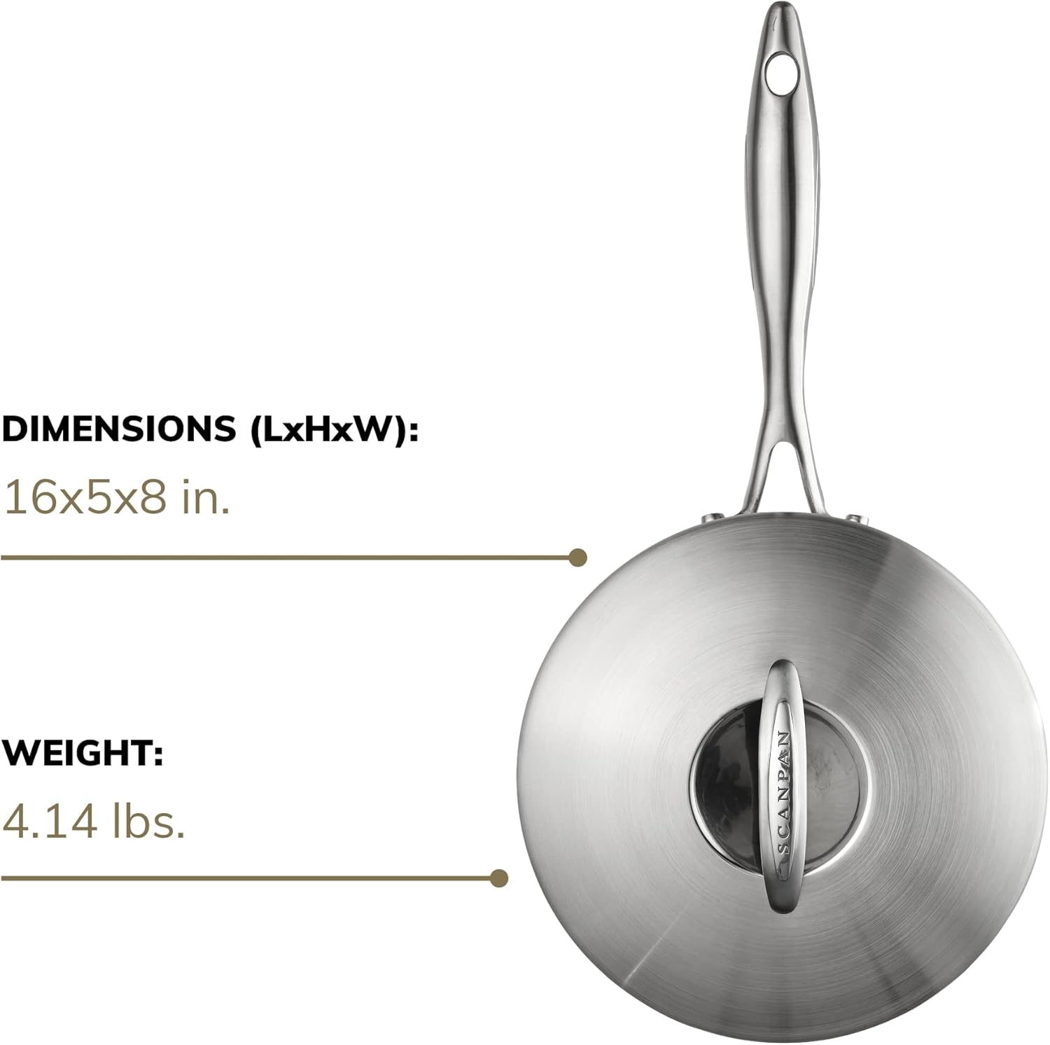 Scanpan Professional Saucepan with Lid