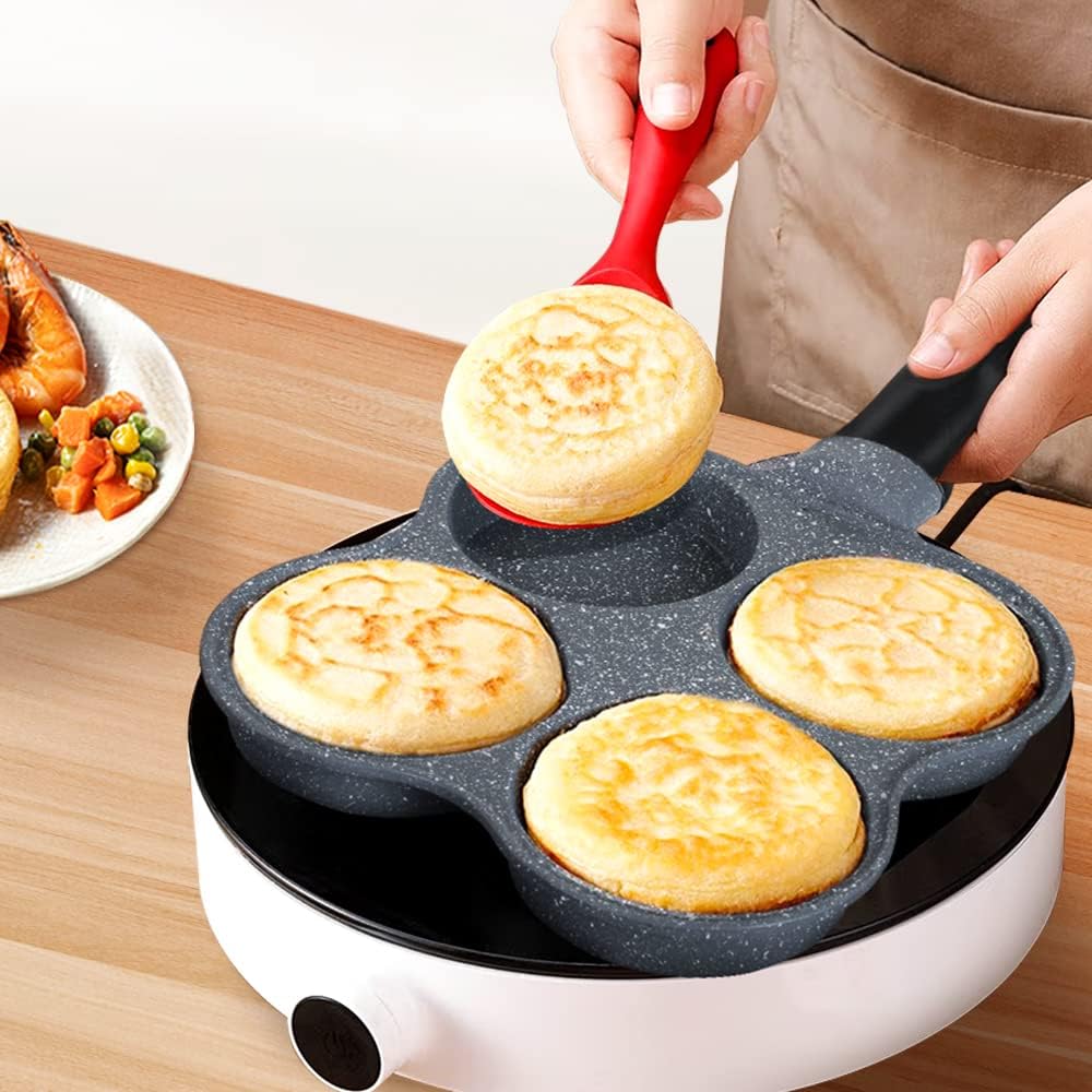 Buecmue Rustless Non-Stick Frying Pan for Home Cooking