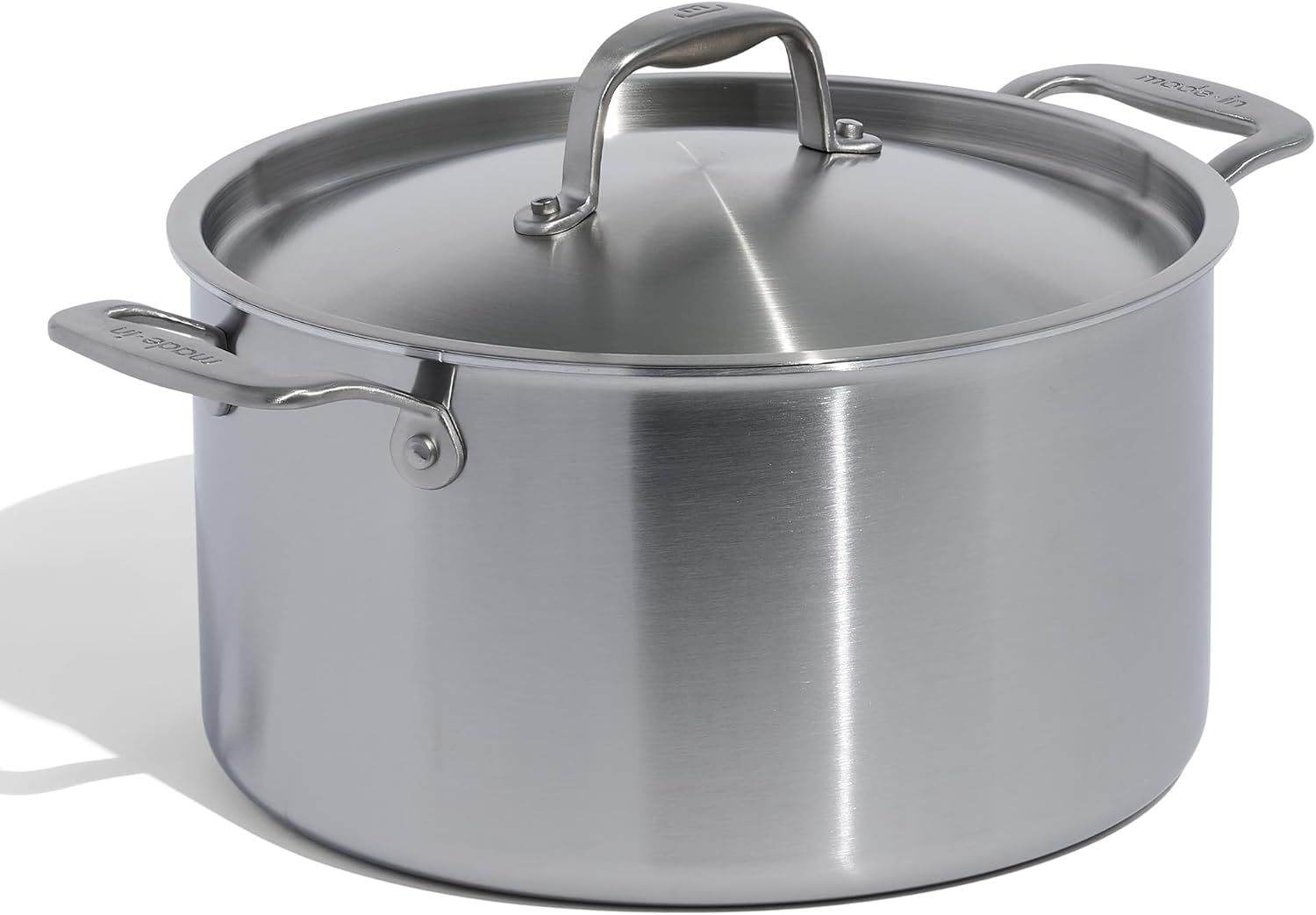 Made In Professional 8 Quart Stainless Steel Stock Pot with Lid