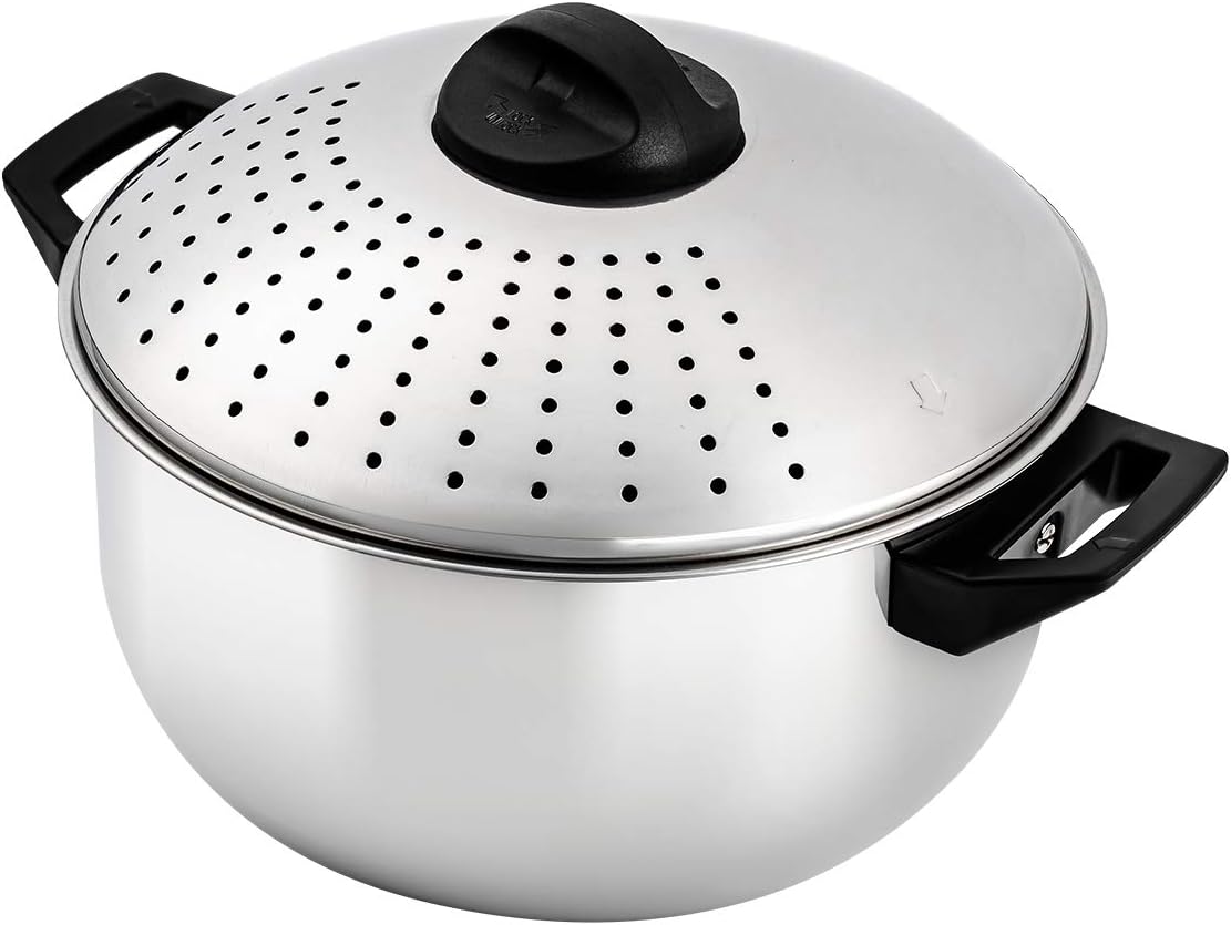 OVENTE Stainless Steel Pasta Pot