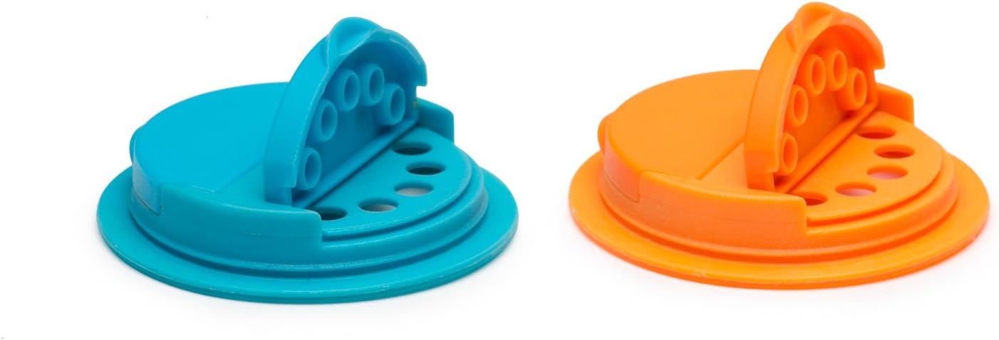 Jarware Spice Lids for Mason Jars Eco-Friendly and dishwasher-safe