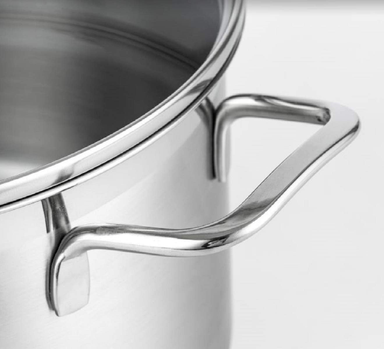 64 QT 1810 Stainless Steel Stock Pot with Steamer Insert