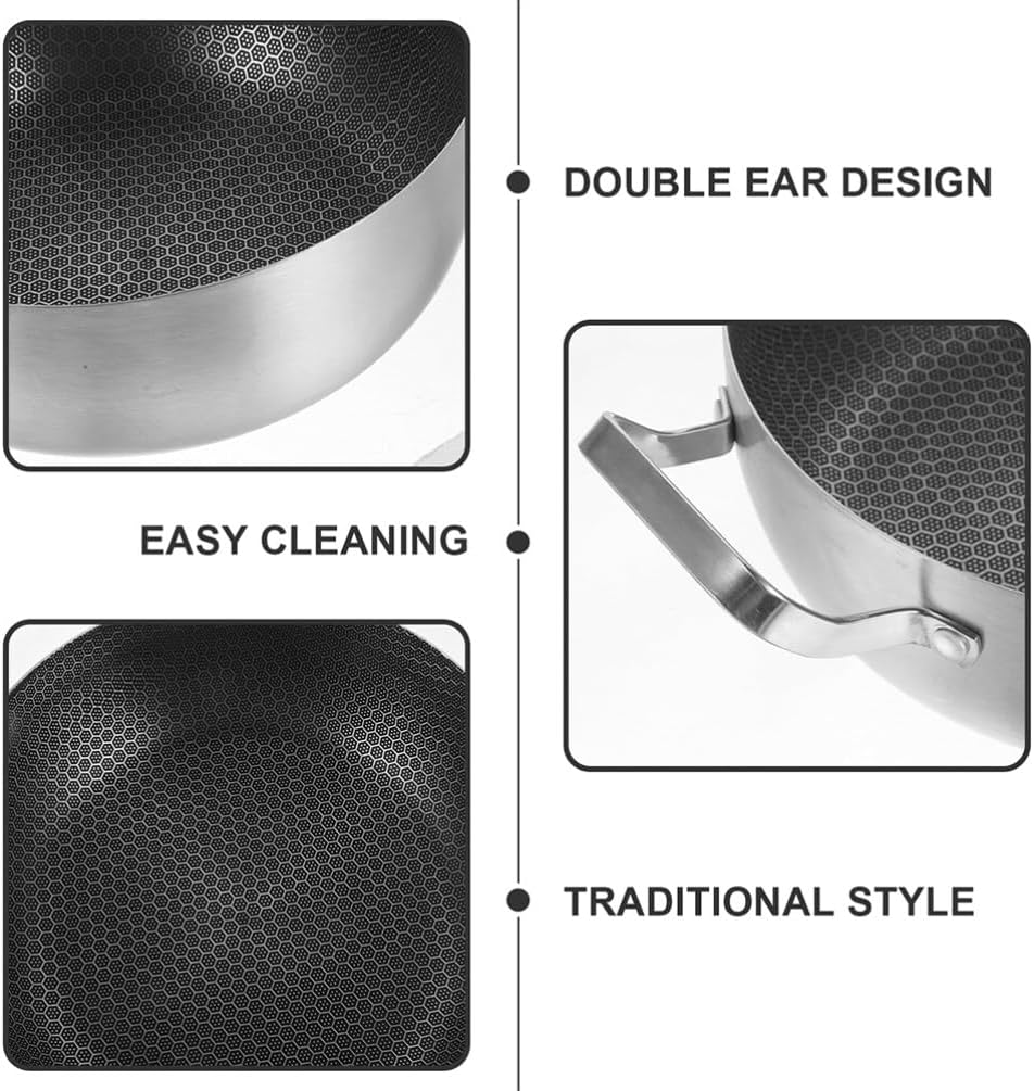 Stainless Steel Stockpot with Honeycomb Design