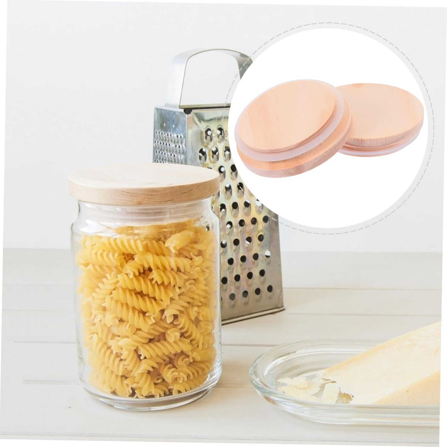 Solid Wood Canning Lid Set