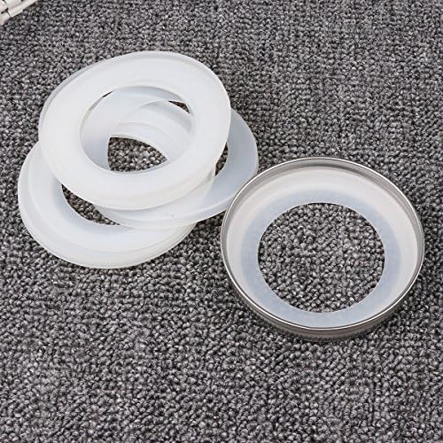 Aislor Silicone Gasket Set for Mason Jars Airtight Leak-Proof
