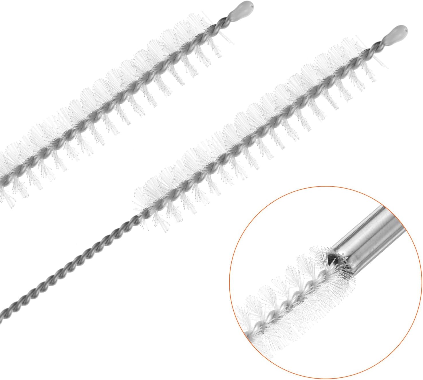 uxcell 13pcs Stainless Steel Mason Jar Lids with Straw Hole