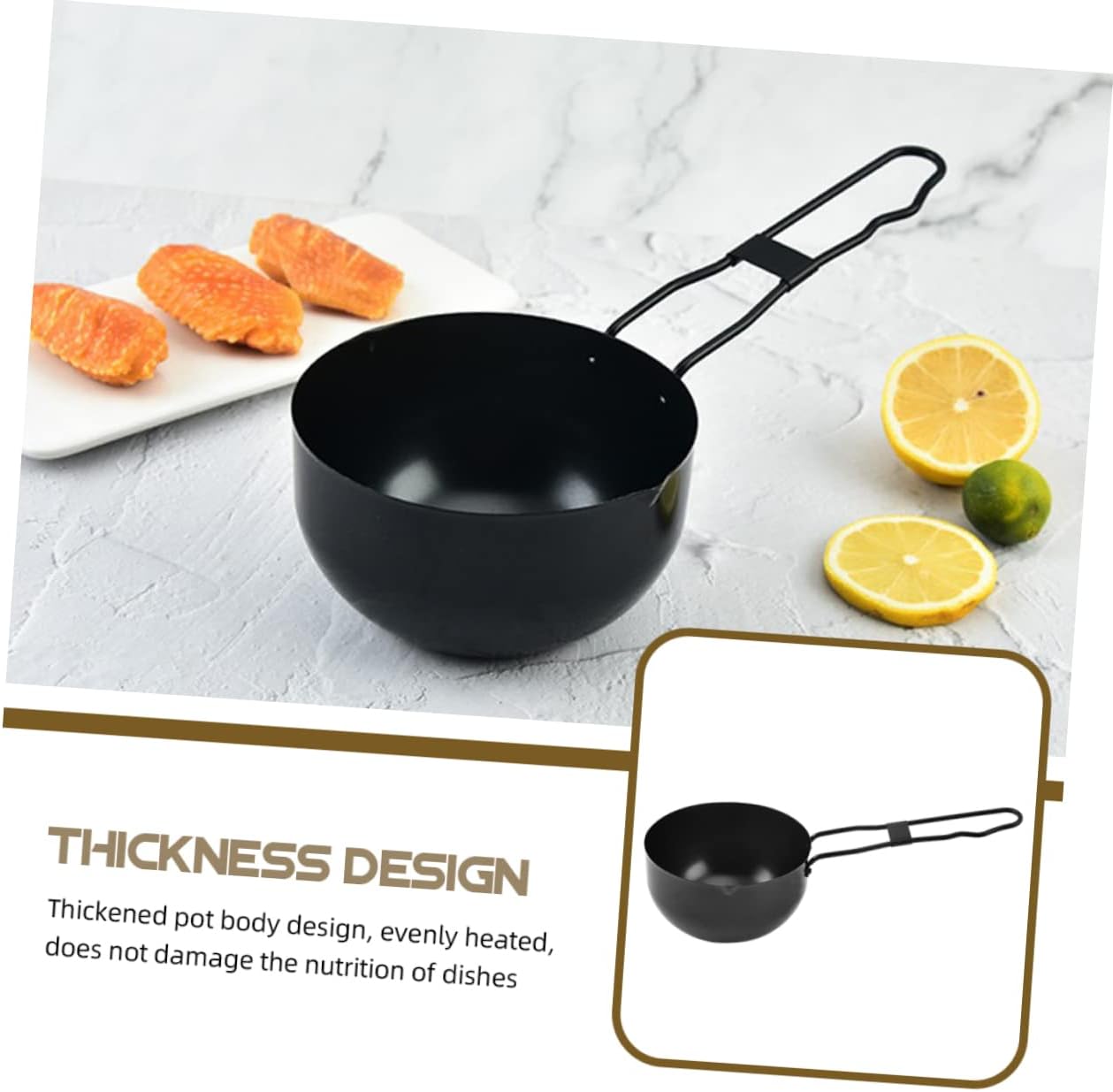 Multi-functional Stewpan with Lid Outdoor Camping Cookware