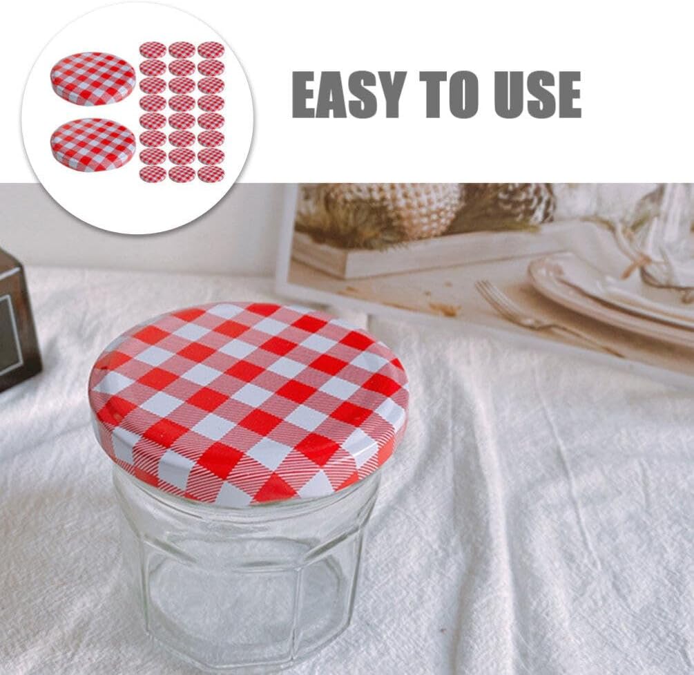 Stylish Jar Lids for Kitchen Organization