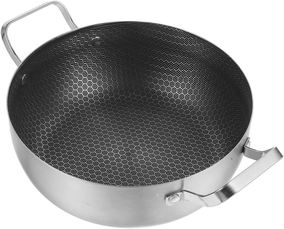 Stainless Steel Stockpot with Honeycomb Design