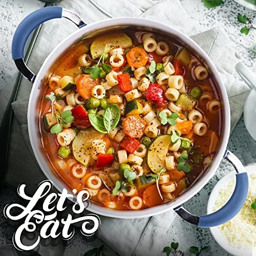 Dutch Oven Pot with Lid - Non-Stick Eco-Friendly Kitchen Pasta Pot