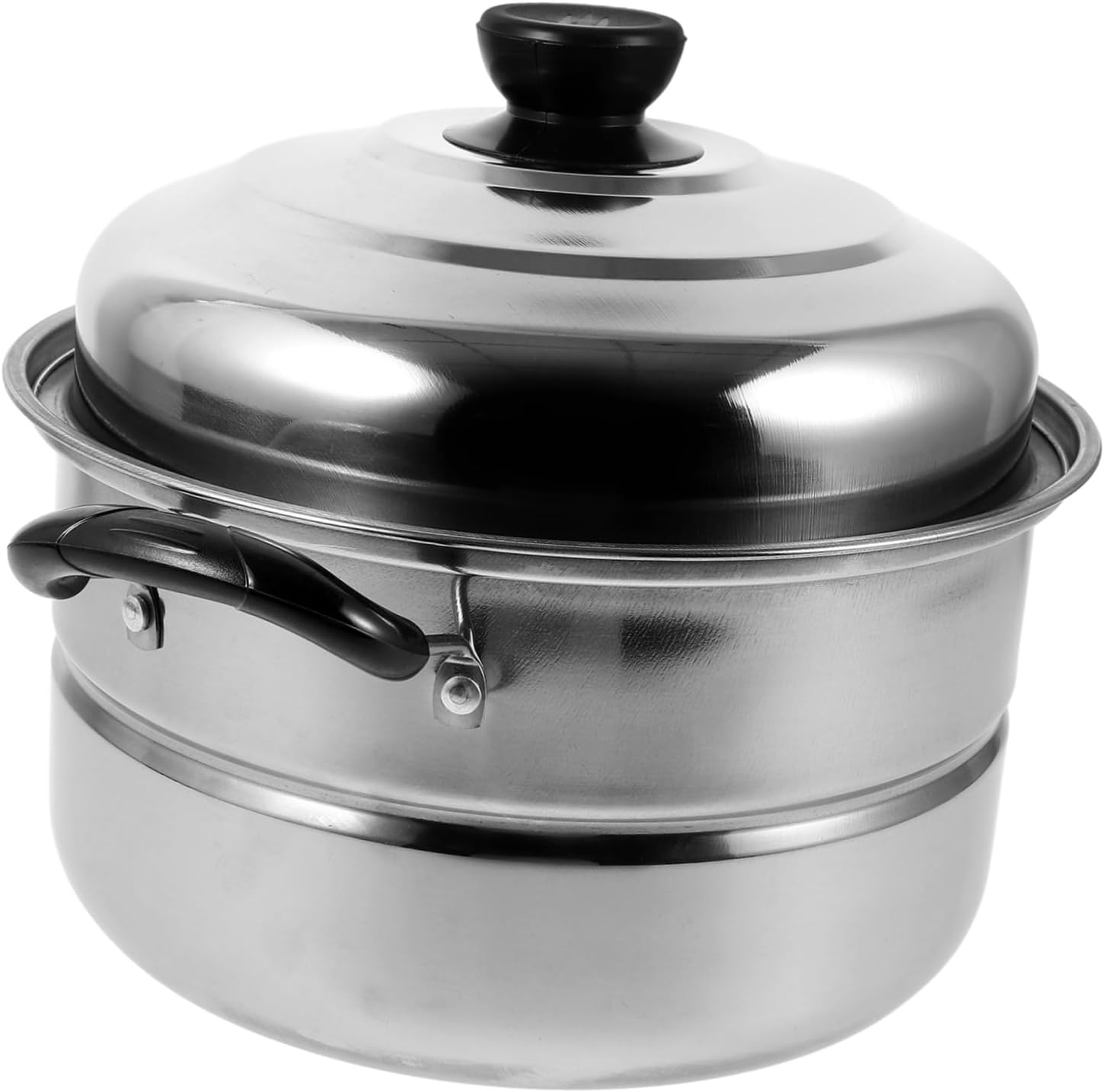 UTHCLO Stainless Steel Stockpot with Steaming Basket