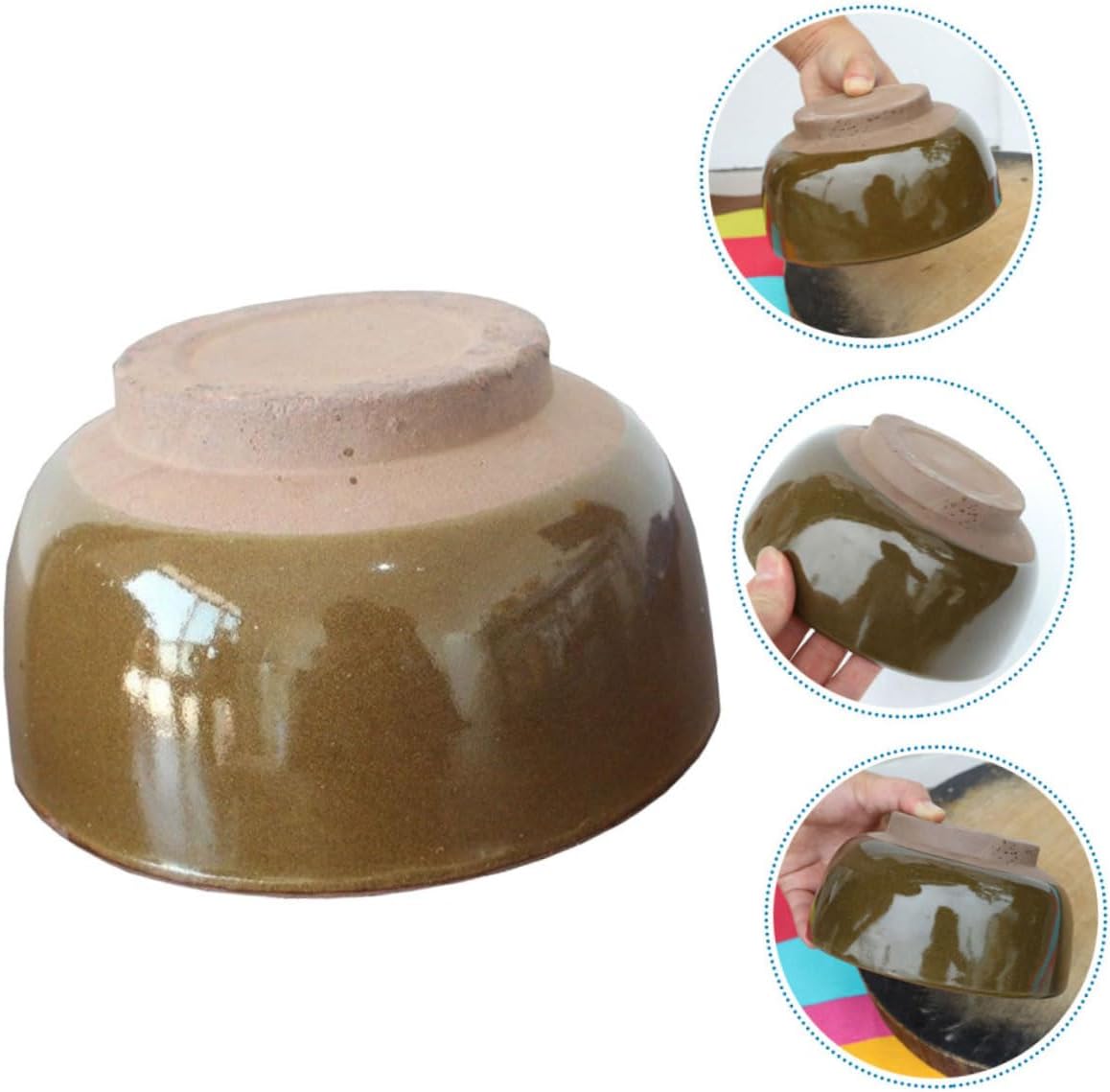Reusable Ceramic Jar Lid for Pickles Fermenting