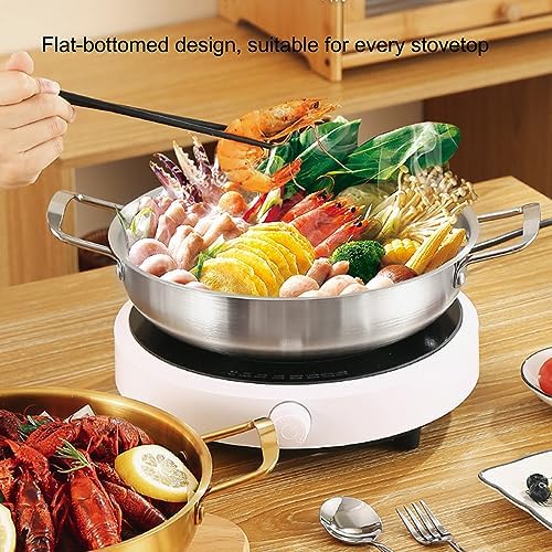 Korean Ramen Noodle Pot - Stainless Steel Multi-Purpose Stockpot