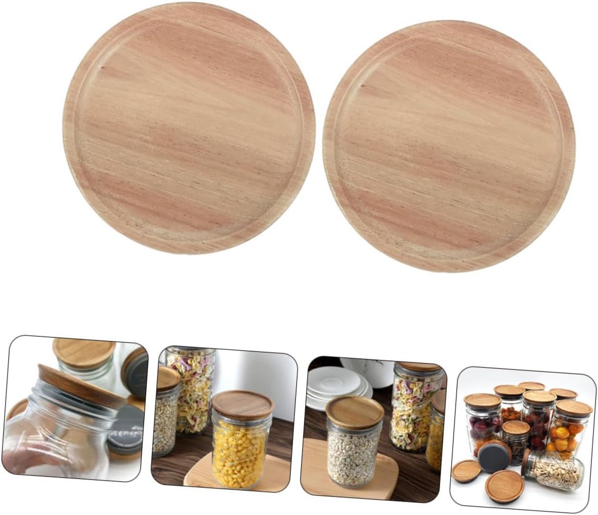 Perfect Silicone Wooden Jar Lids for Airtight Storage