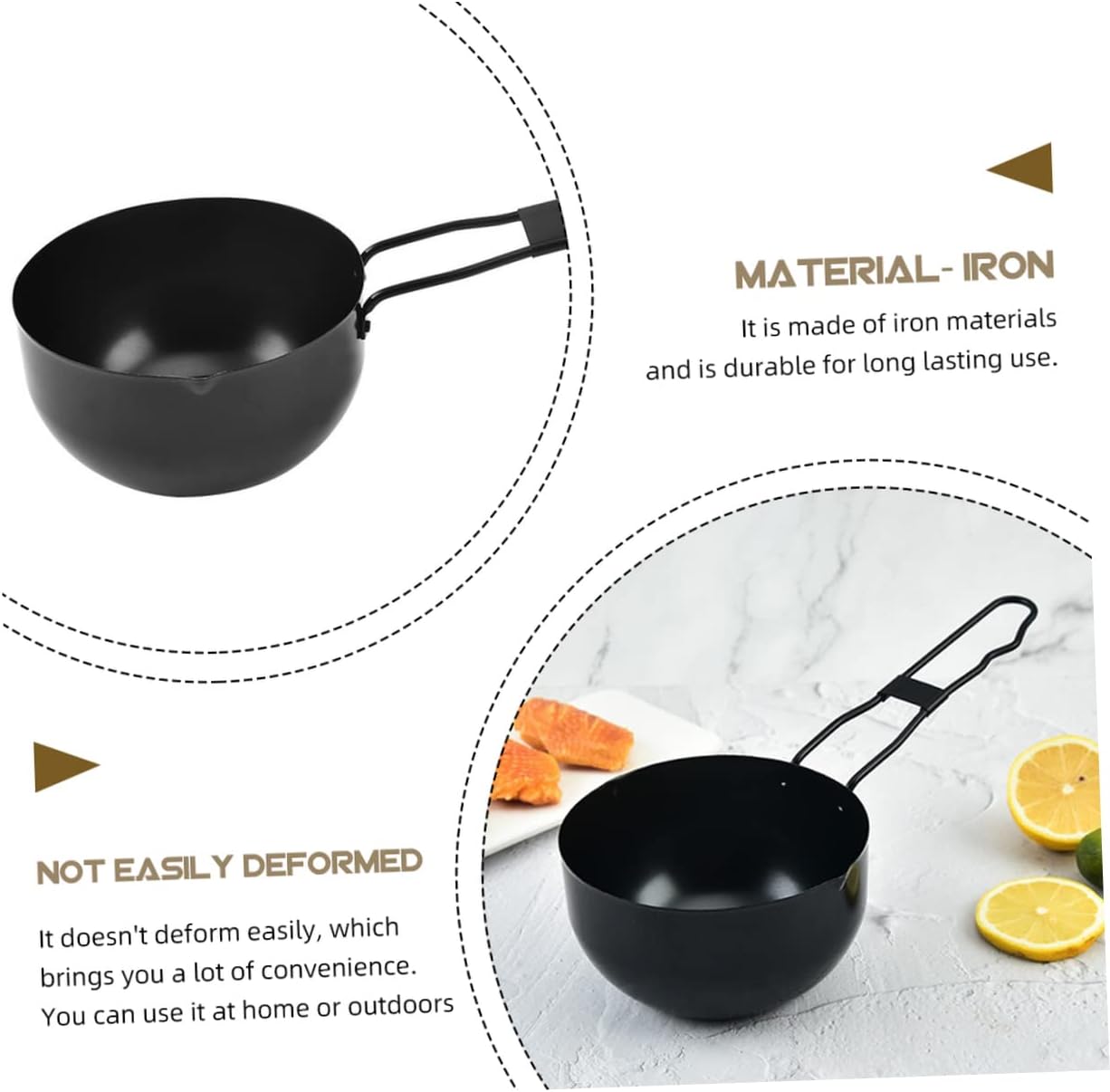 Multi-functional Stewpan with Lid Outdoor Camping Cookware