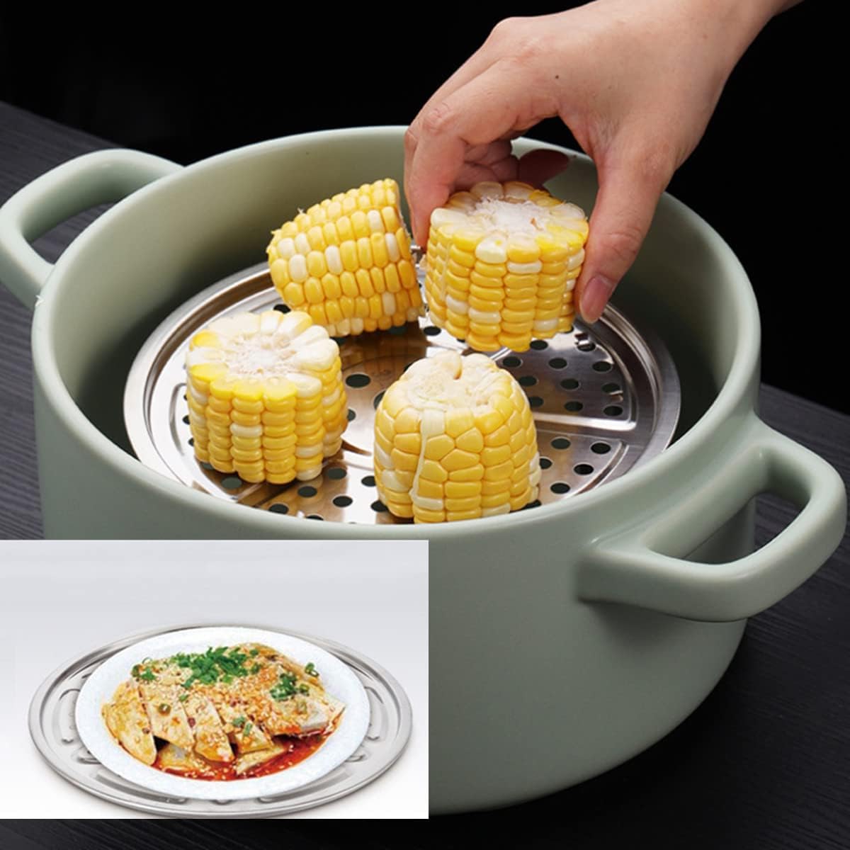 Stainless Steel Canner Rack 2PCS Pressure Cooker Rack Easy to Use and Clean