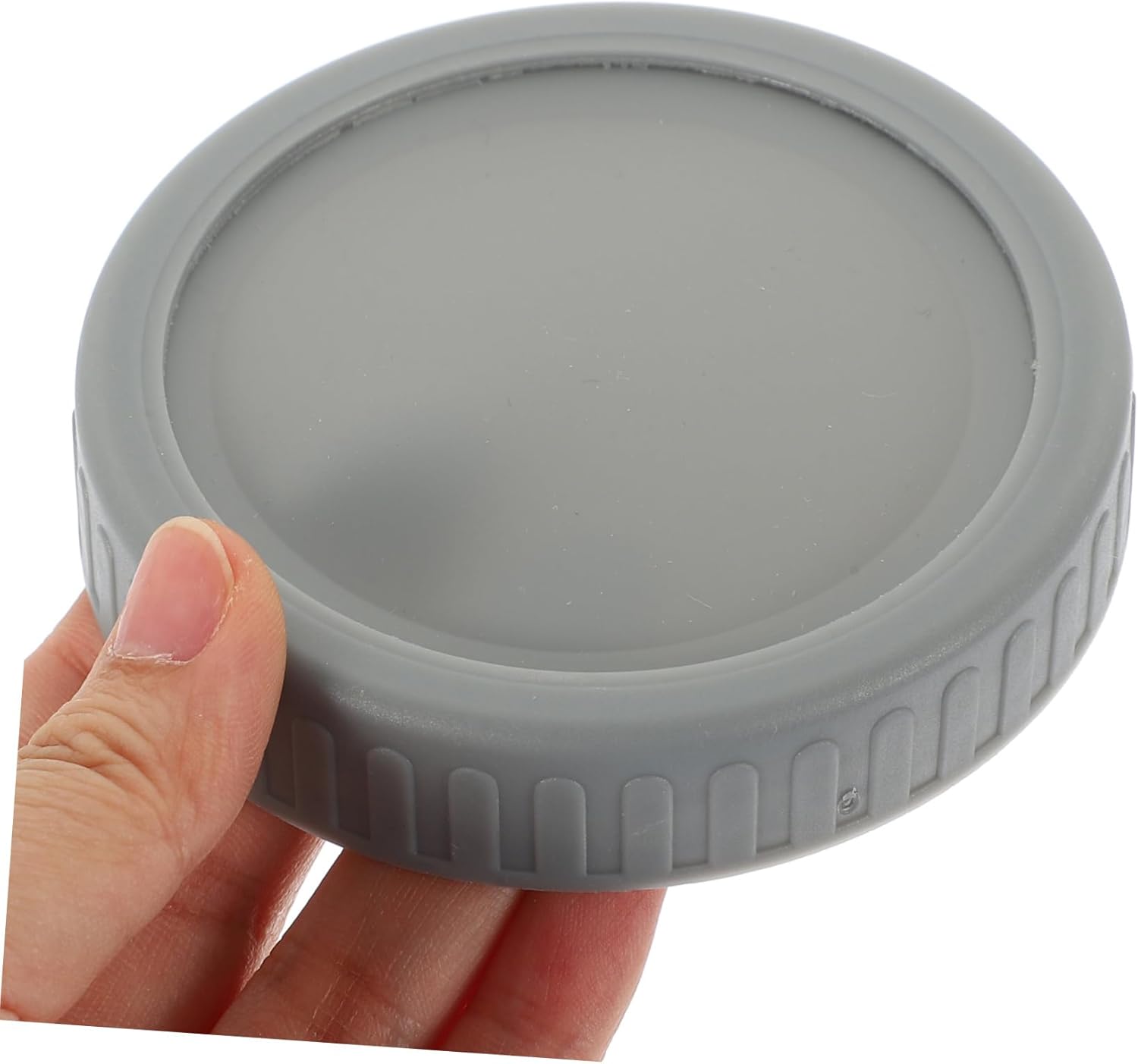 SECFOU 5-Piece Wide Mouth Mason Jar Lids Set