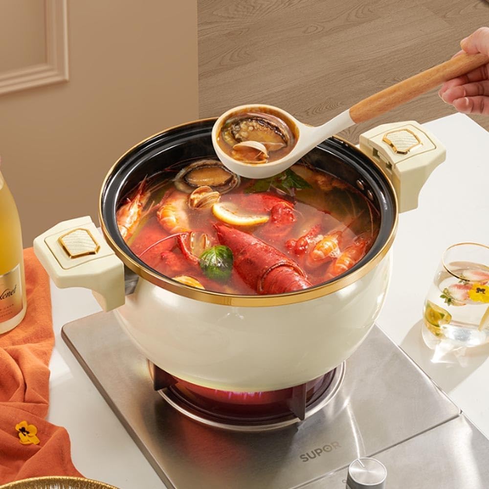 Modern Stock Pot with Glass Lid