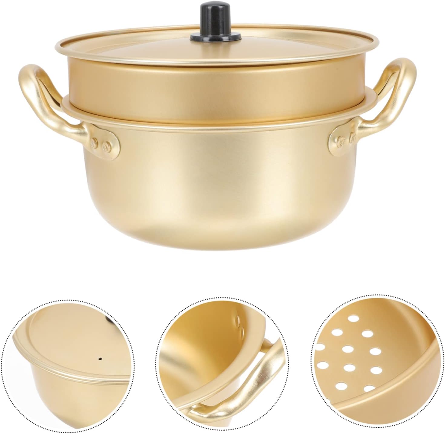 18cm Korean-Style Ramen Pot Set - Perfect for Everyday Use