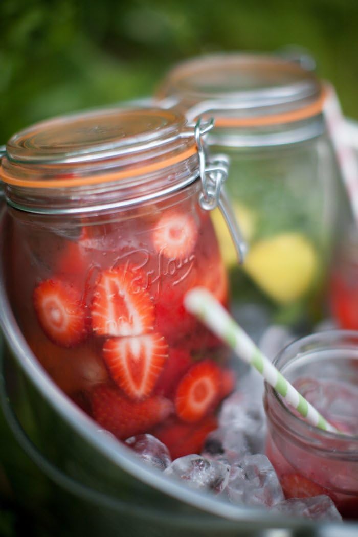 Le Parfait 2L Glass Jar with Lid