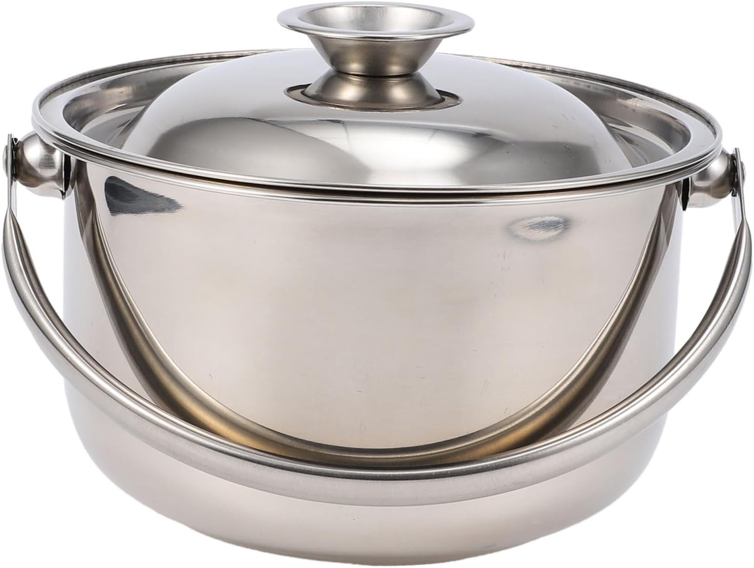 HAKIDZEL Ceramic Stainless Steel Saucepans with Lids