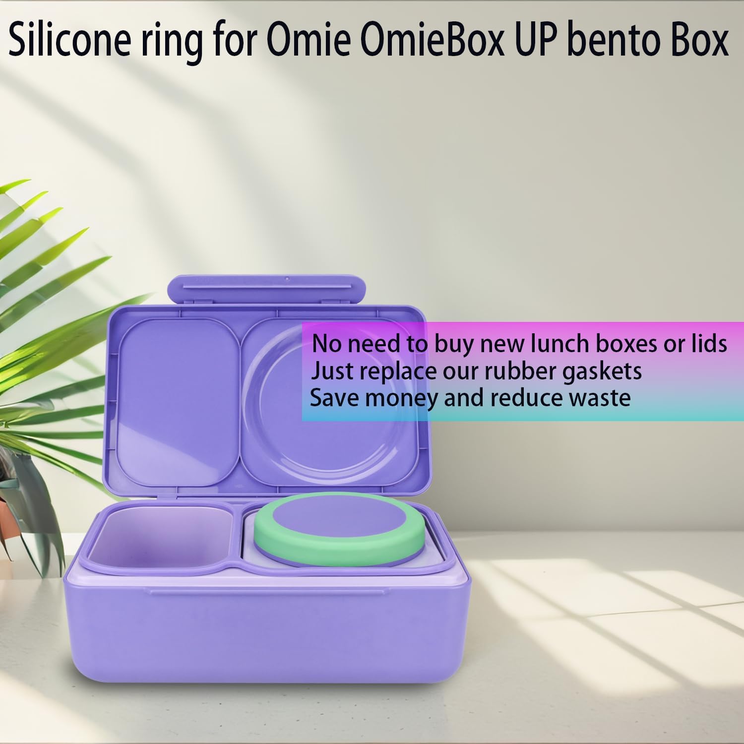 Lid Seal Gasket Set for Bento Boxes