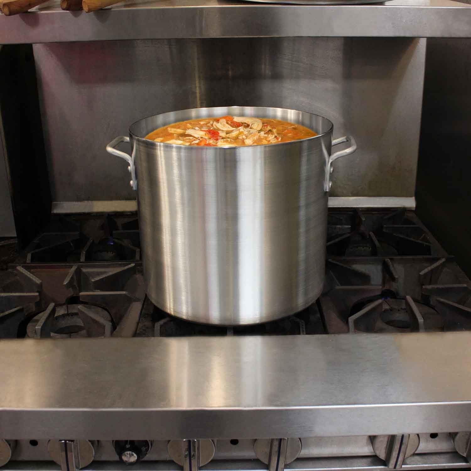 The 24 quart Aluminum Stock Pot