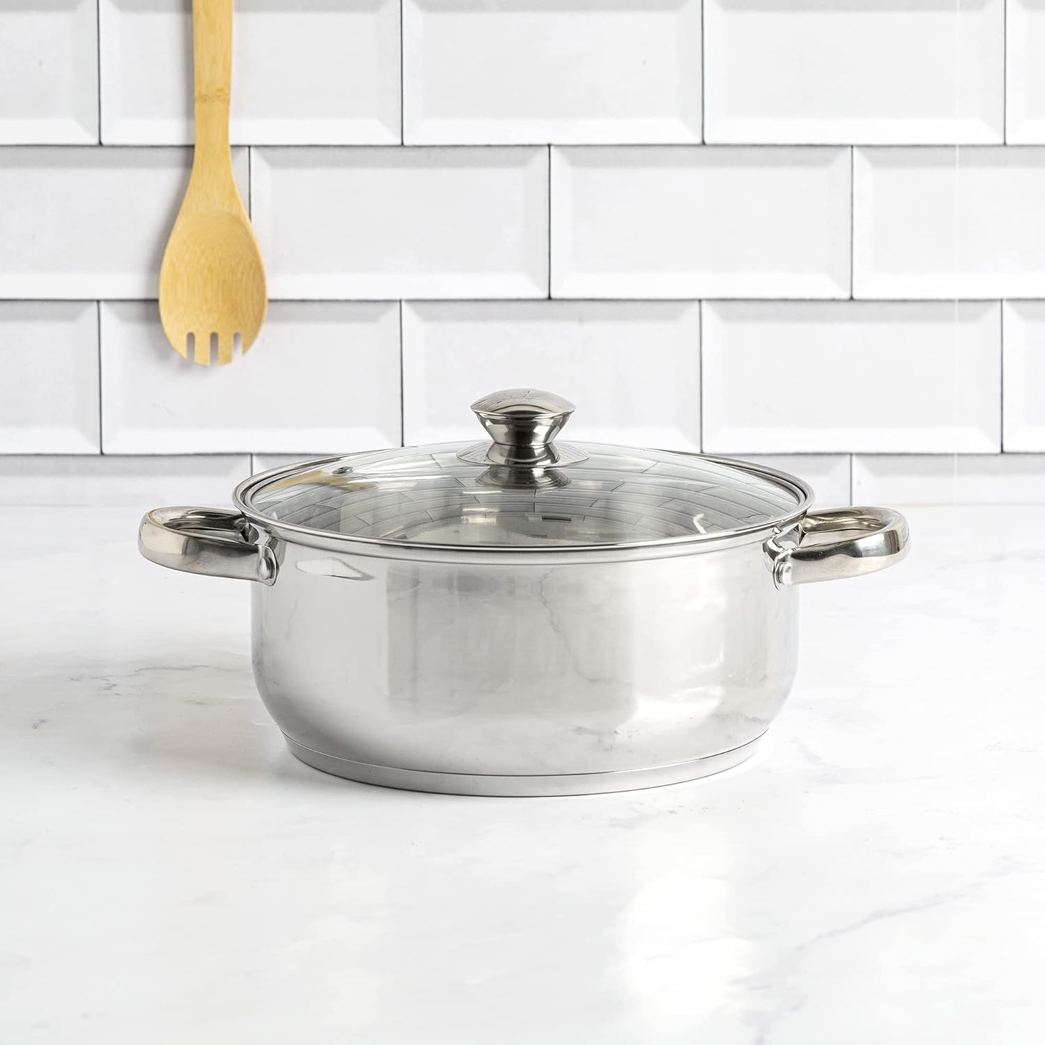 Ecolution 5-Quart Stainless Steel Stockpot with Lid