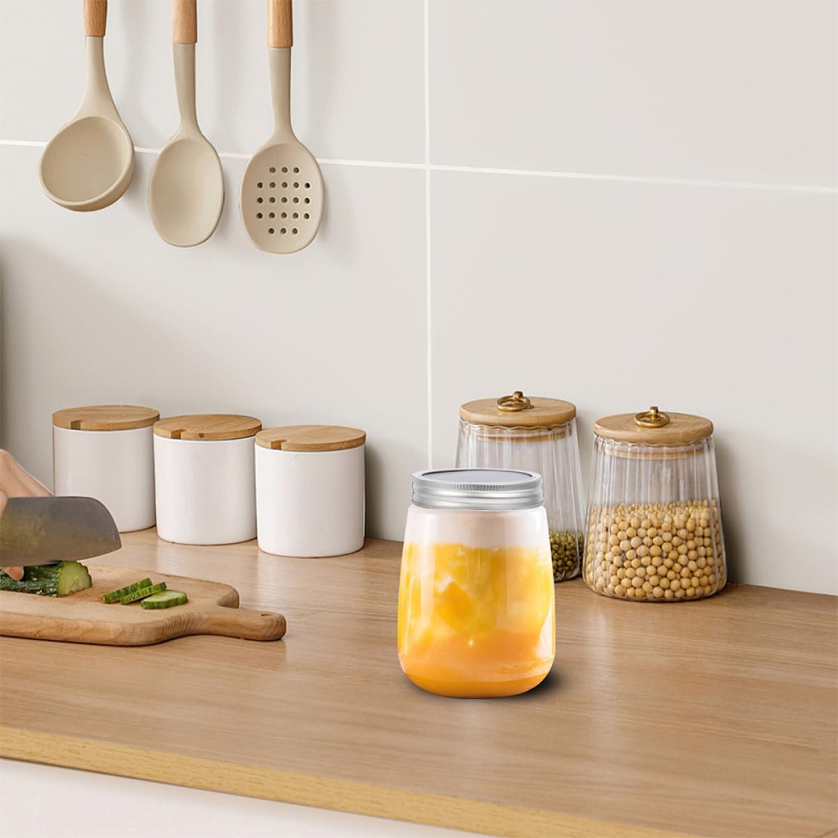 VOSAREA Wide Mouth Jar Lids