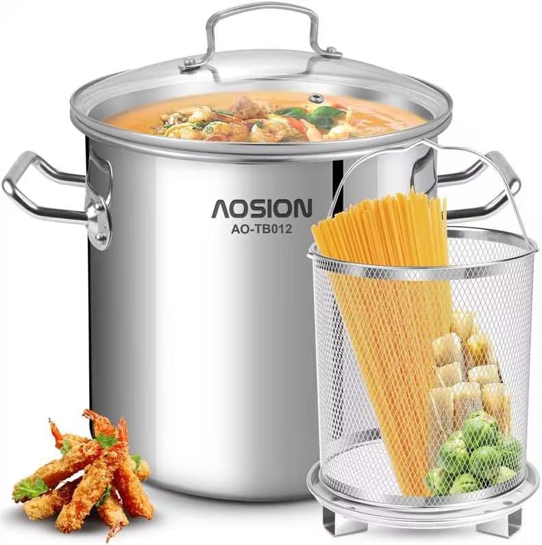Stainless Steel Stockpot for Cooking