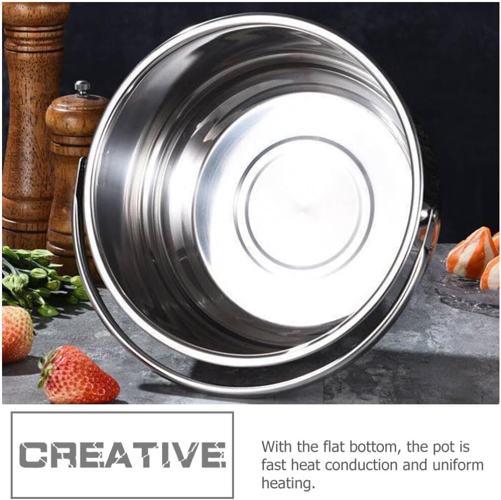 Zerodeko Stainless Steel Stock Pot With Lid