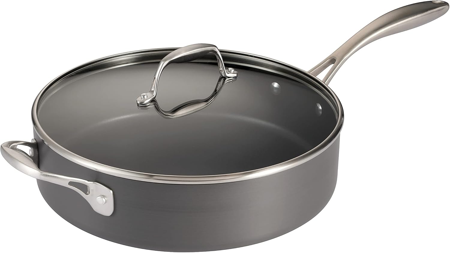 Tramontina 55 qt Covered Deep Saut Pan