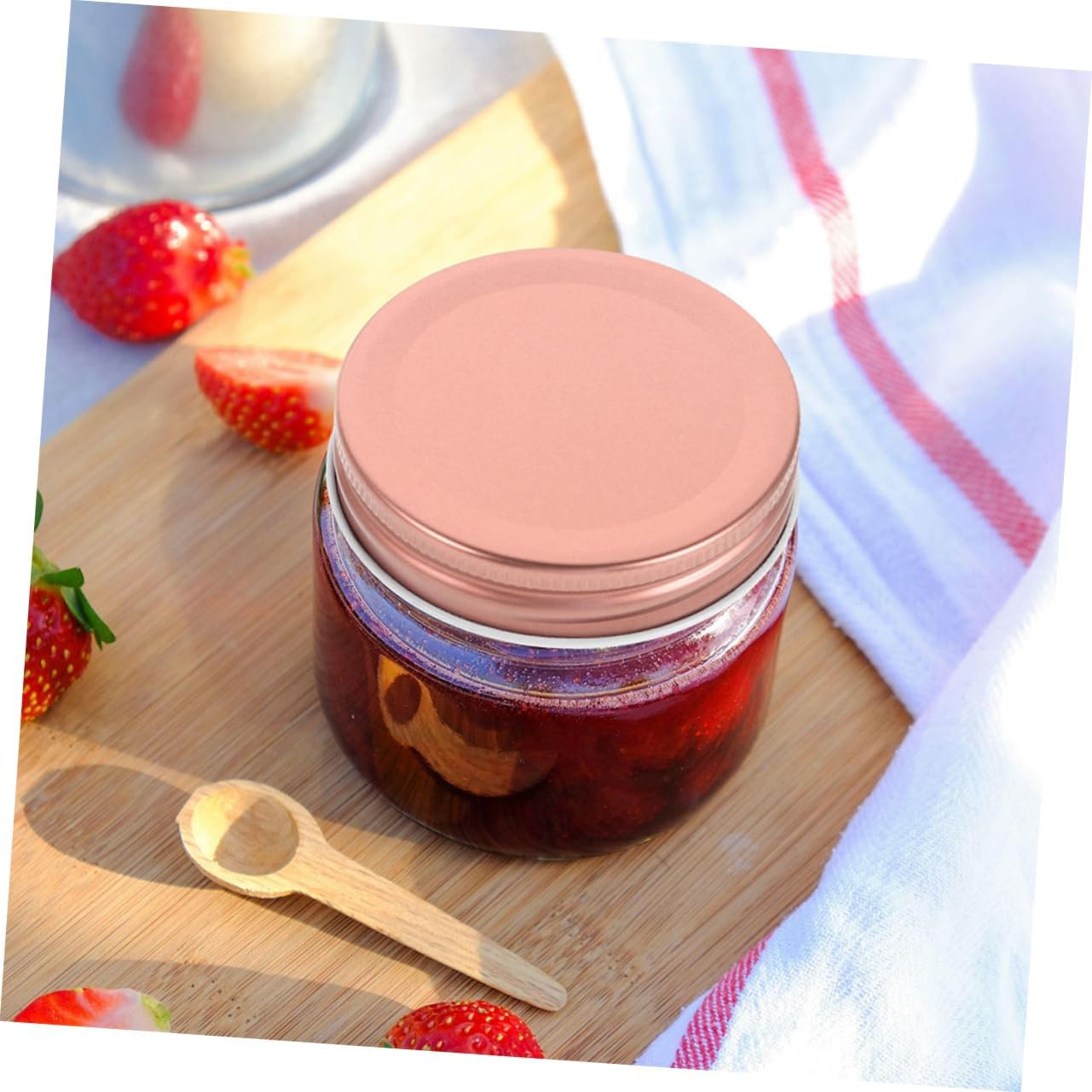Reusable Mason Jar Lids for Canning Preserving Storage - 24pkg