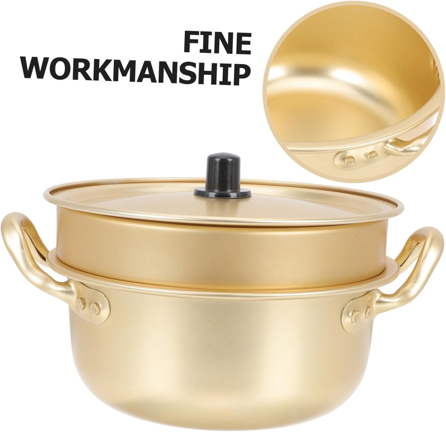 18cm Korean-Style Ramen Pot Set - Perfect for Everyday Use