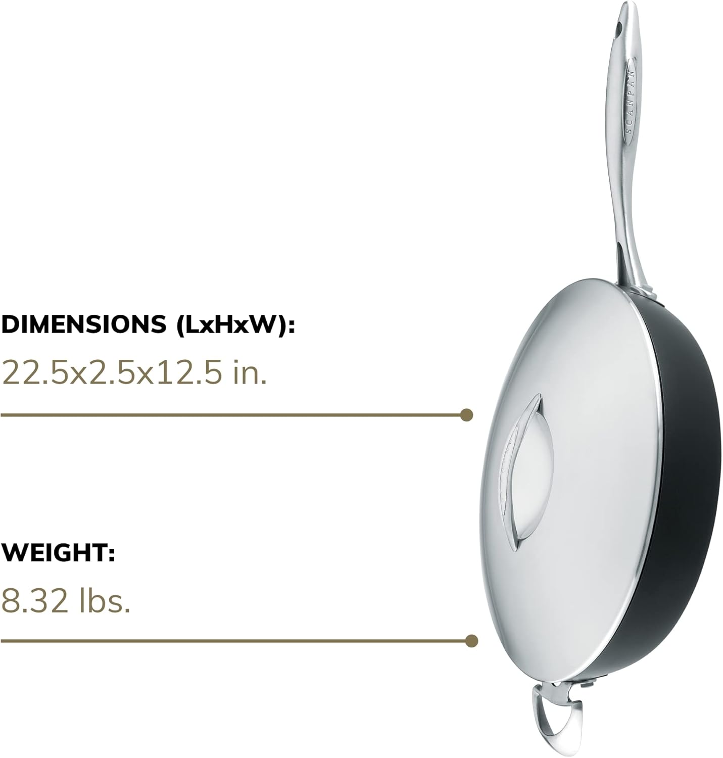 Priding Yourself with Professional 425 qt Saut Pan with Lid