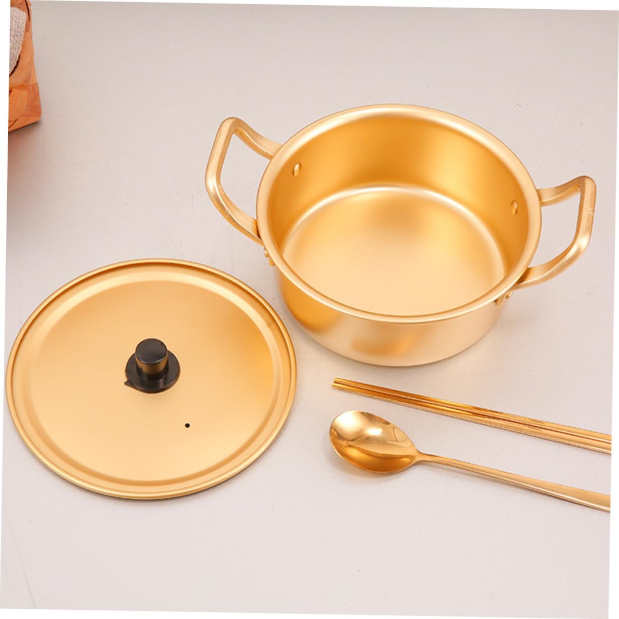 Happyyami Camping Pot - Eco-Friendly Aluminum Stockpot Best for Cooking and Camping