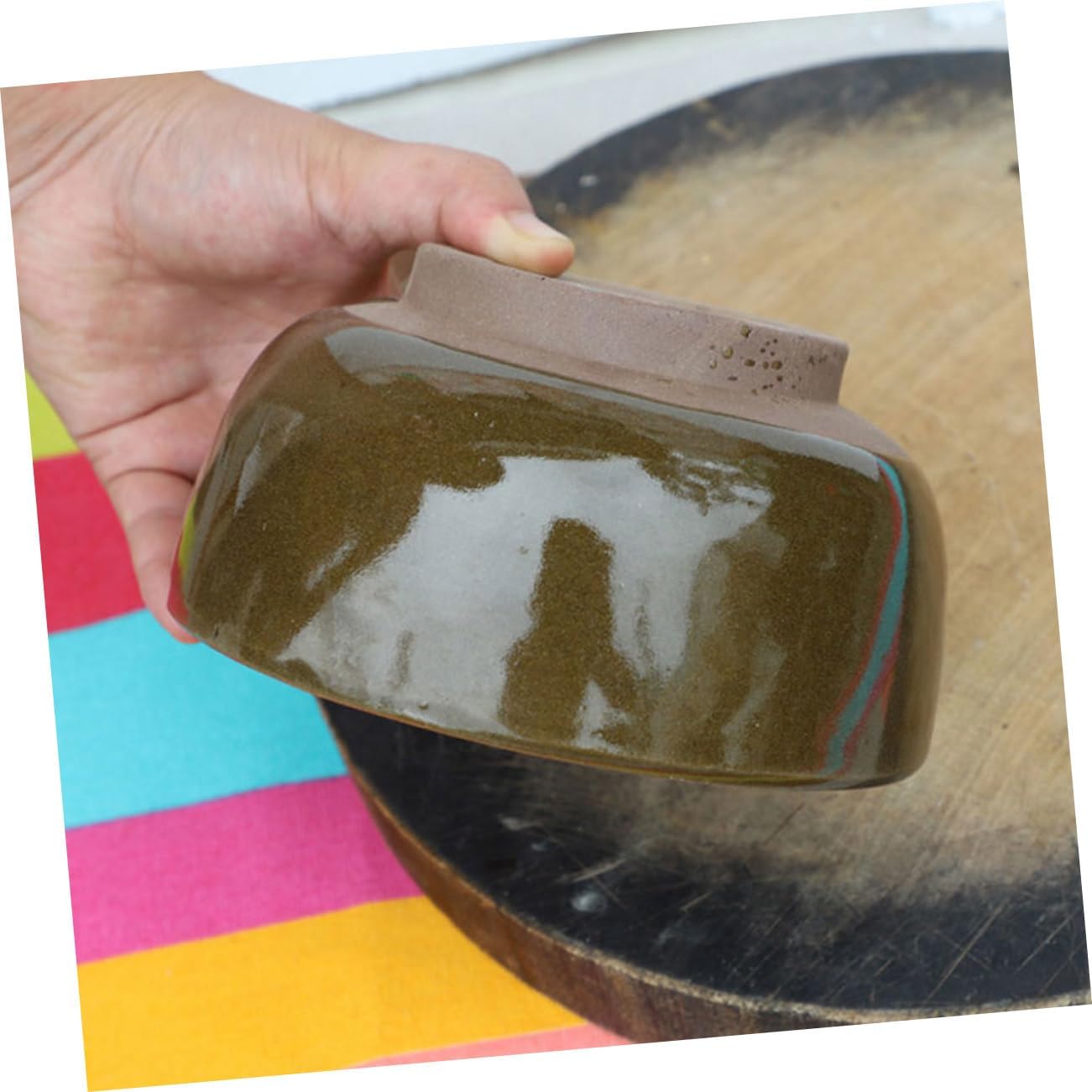 Reusable Ceramic Jar Lid for Pickles Fermenting