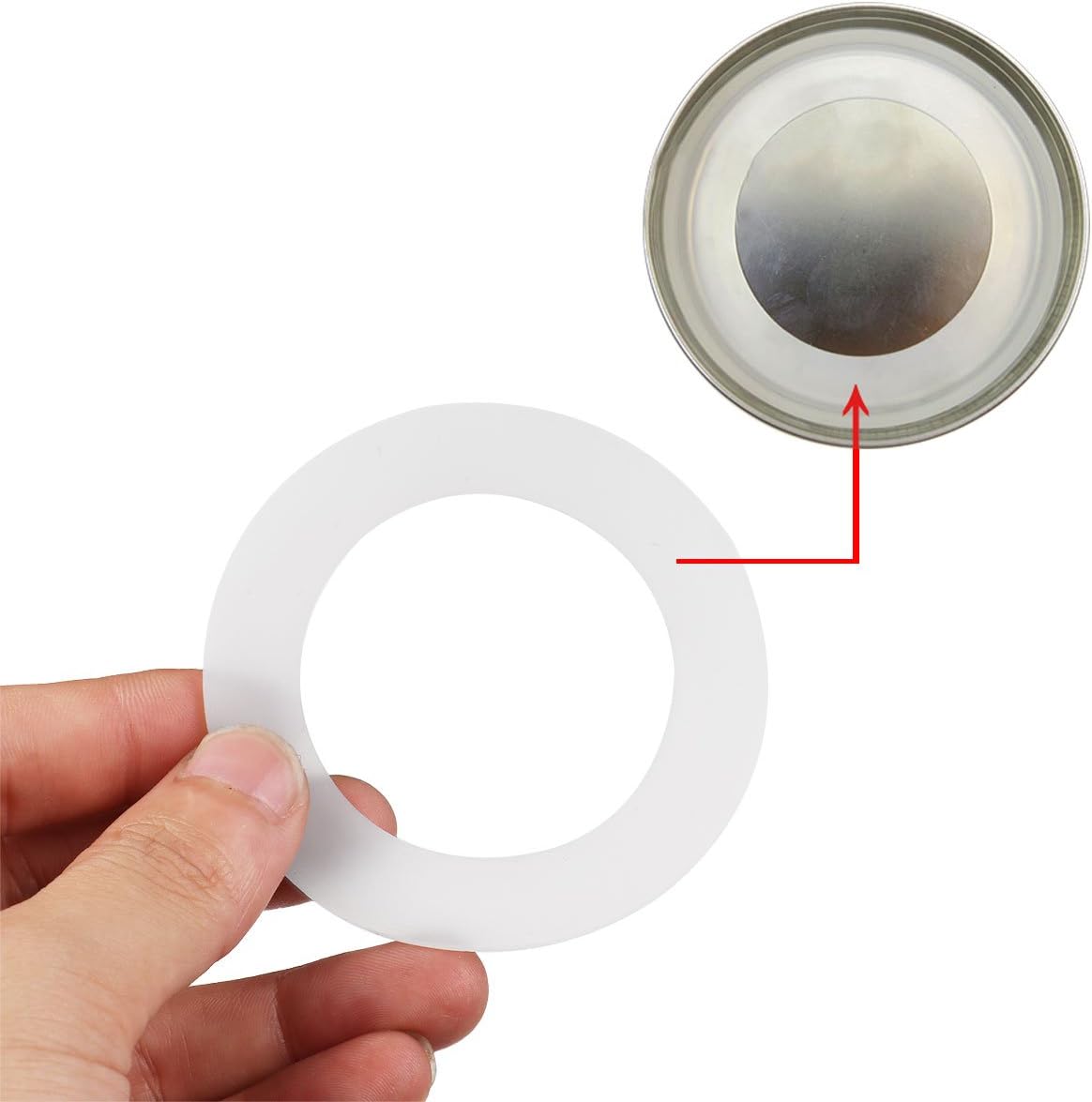 Aislor Silicone Gasket Set for Mason Jars Airtight Leak-Proof