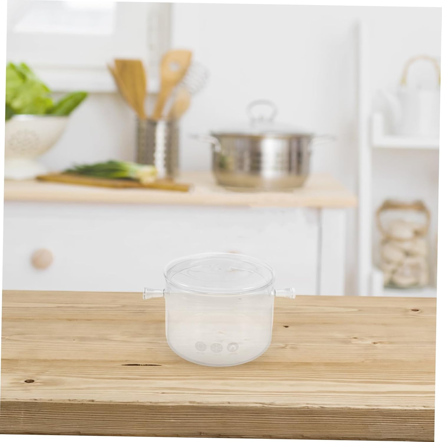 Transform Your Kitchen with the Cabilock Small Glass Pot