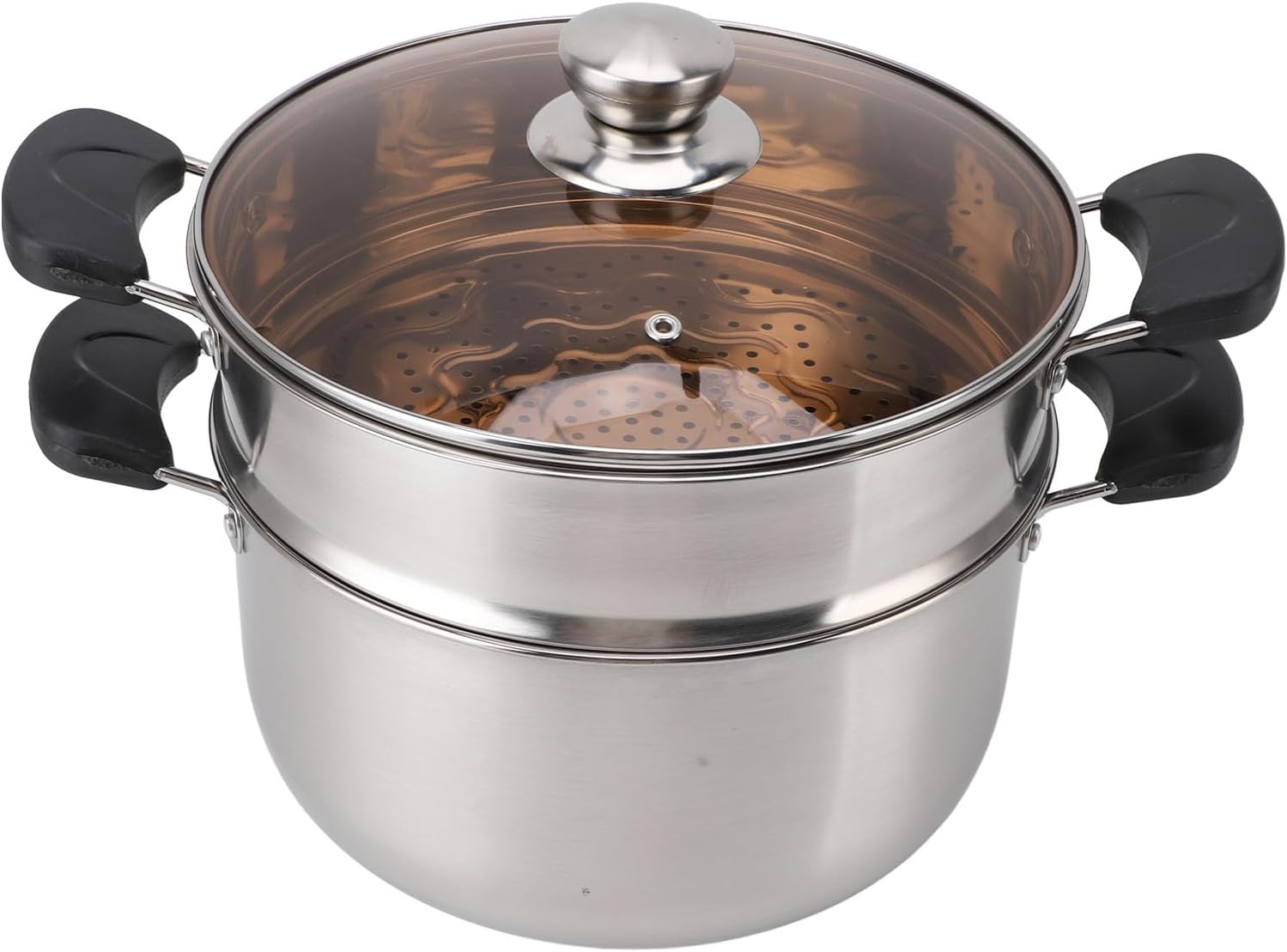 POCREATION Double-Layer Stock Pot