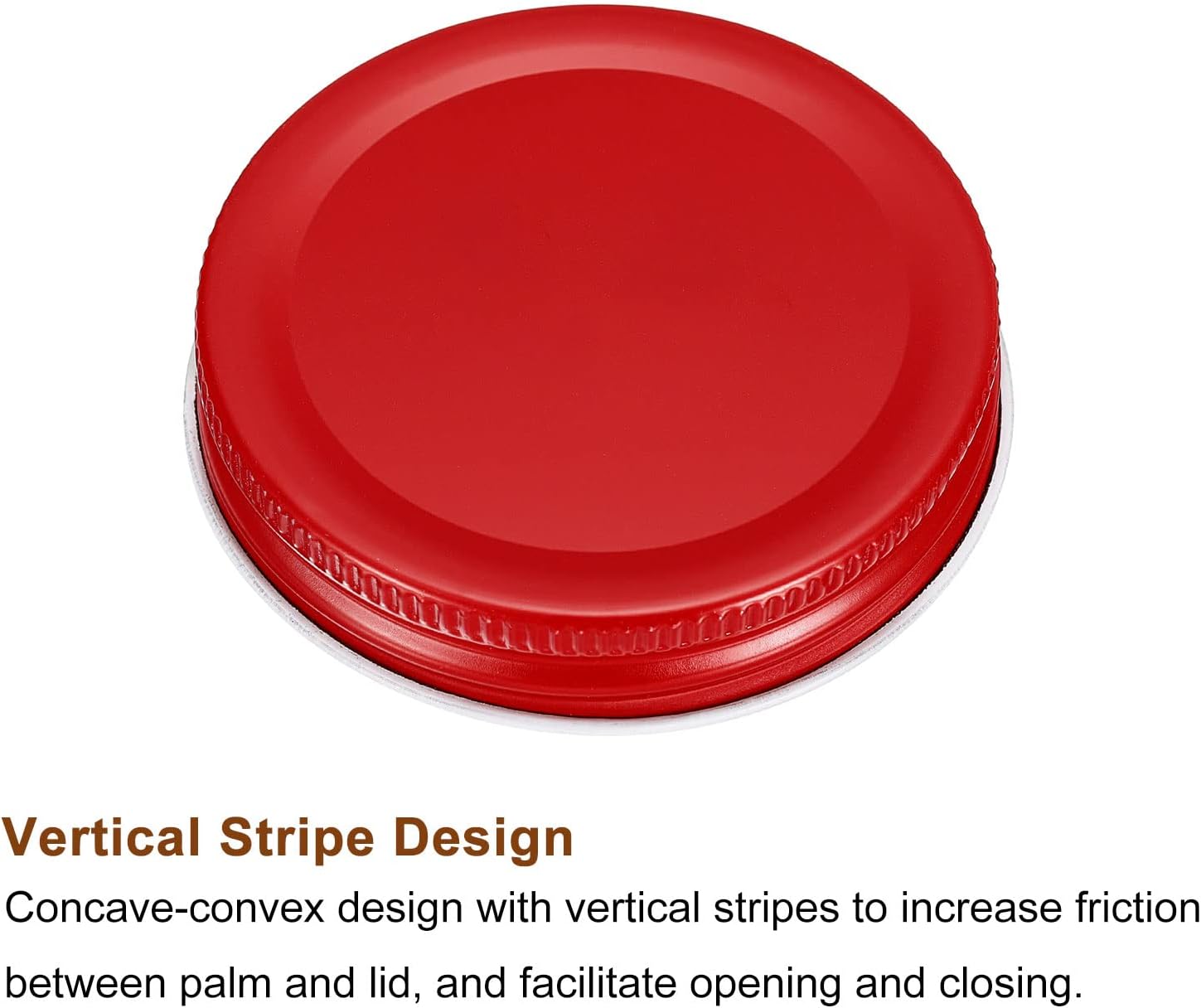 UXCell Mason Jar Lids Durable Leak-Proof for Canning Jars