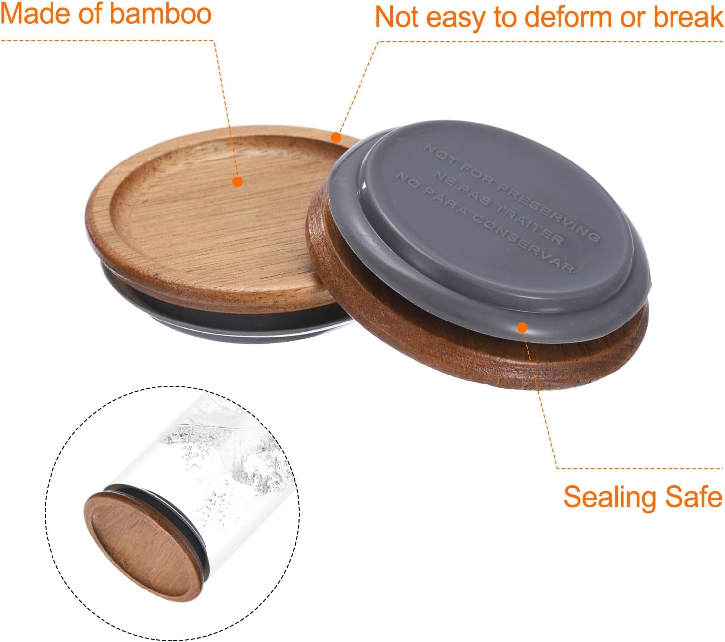 12 Count Mason Jar Lids