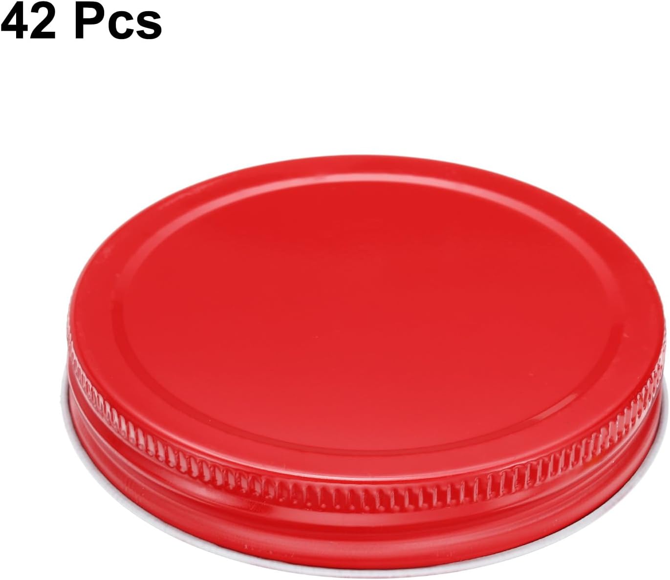 24-Piece Set Unique Airtight Mason Jar Lids Red Gift Pk