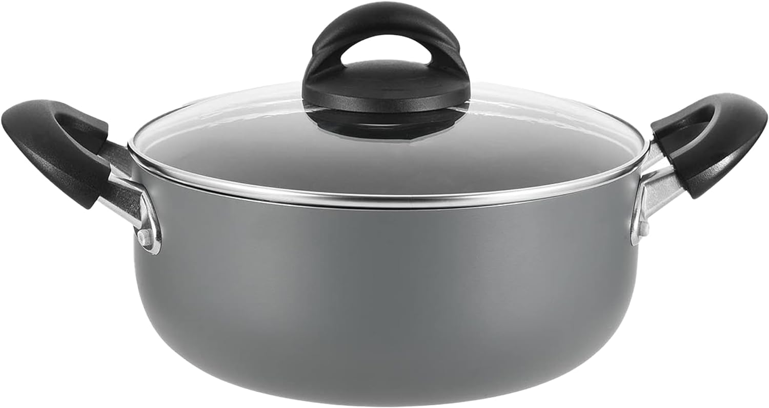 Alpine Cuisine 6QT Dutch Oven with Lid and Bakelite Handle