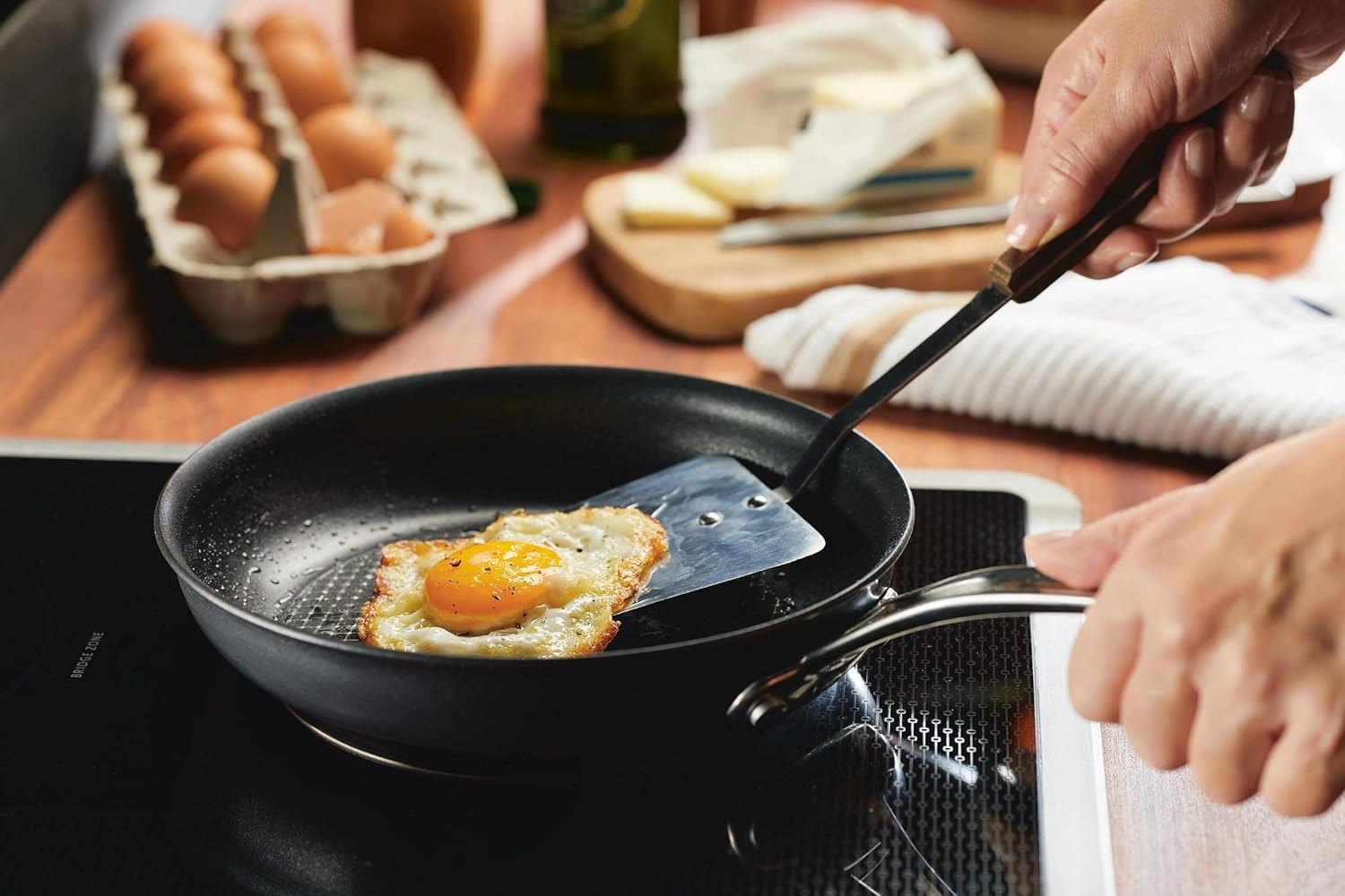 Anolon X SearTech Aluminum Nonstick Frying Pan