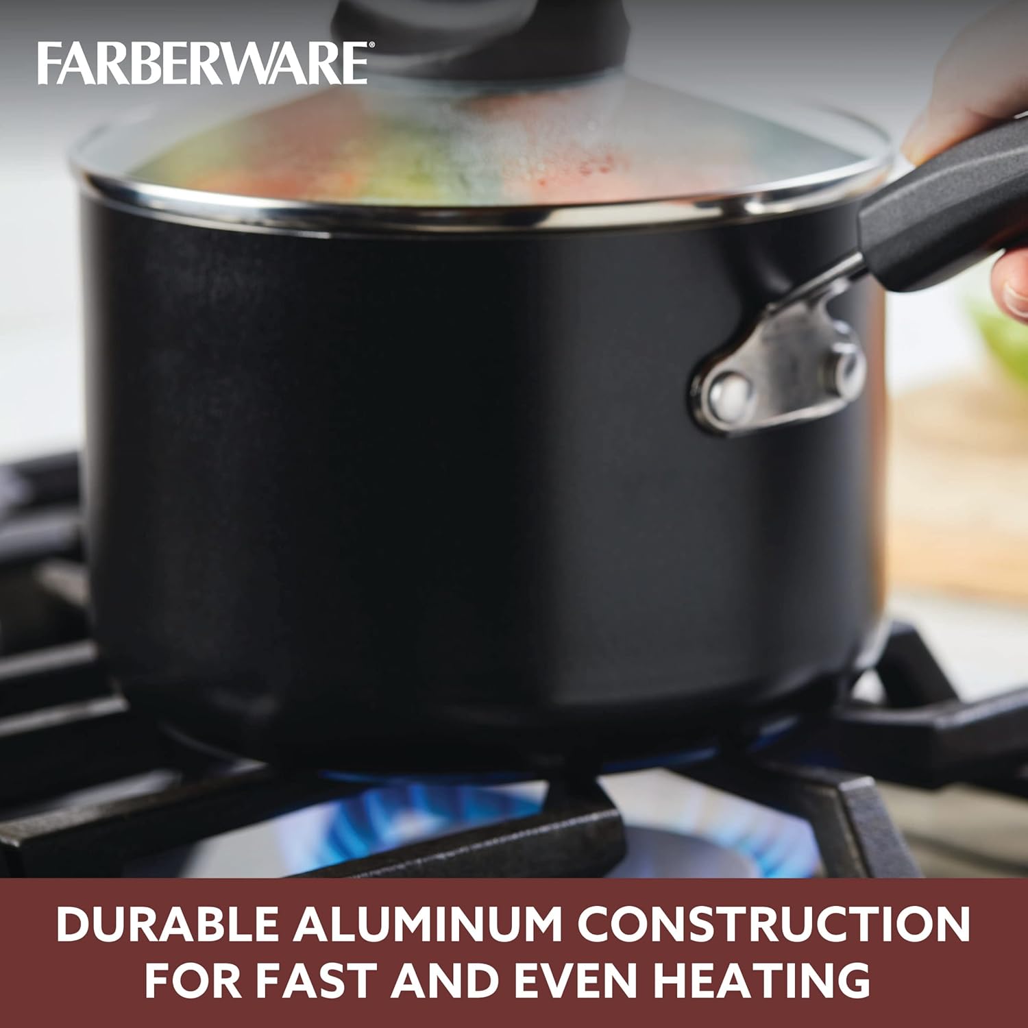 Farberware Smart Control 2 Quart saucepan with lid